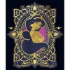 Girl's Aladdin Jasmine Gold Lotus Ornate T-Shirt - 2 of 4