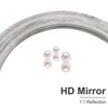 SpassWay Solid Wood Accent Wall Mirror Arched Full Length Mirror Rustic Leaning Mirror for Living Room Bedroom Entryway Charcoal/Weathered White - 4 of 4