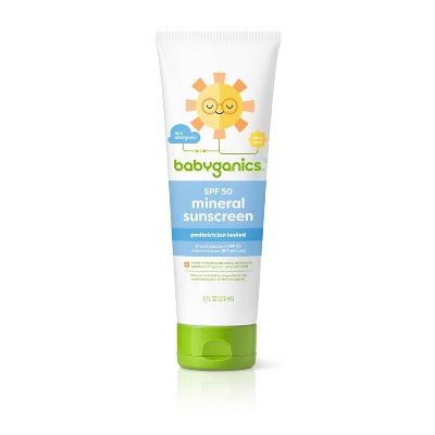 Babyganics Sunscreen Lotion Broad Spectrum Protection - SPF 50 - 8 fl oz
