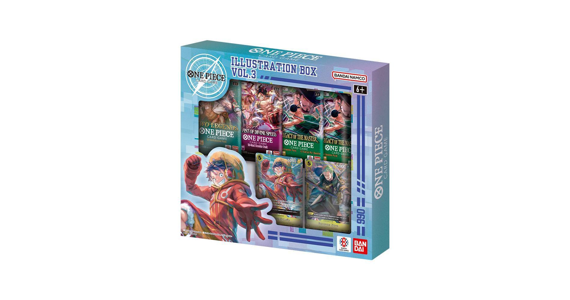 Bandai One Piece Trading Card Game: Illustration Box Volume 3