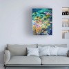Canvas Wall Art - Dorothy Fagan 'Bdream D A Wish Sacred Ii' Wall Art for Living Room, Bedroom, or Office Décor by Trademark Fine Art - 14 x 19 Inches - 3 of 4