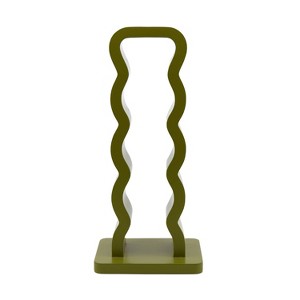 New View Wavy Headphone Holder Green - 1 of 3