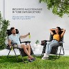 Nestl Zero Gravity Chairs Set of 2, Reclining Camping Chair, Folding Outdoor Chair with Pillow & Cup Holder Tray - 4 of 4