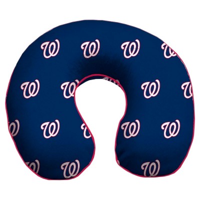 MLB Washington Nationals Memory Foam Travel Pillow