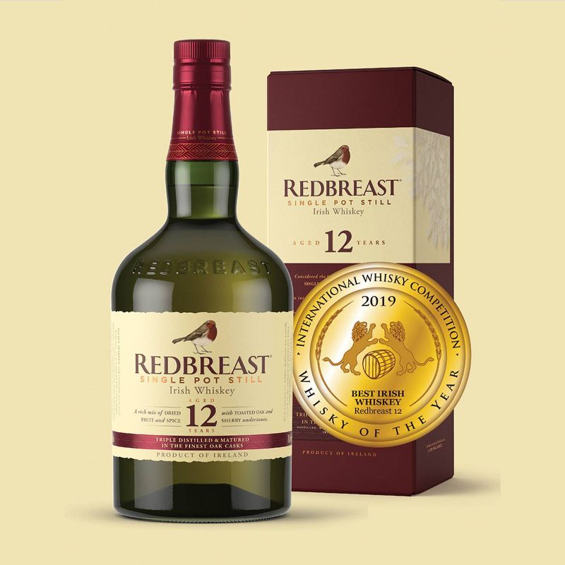 Redbreast 12yr Whiskey - 750ml Bottle, 3 of 8