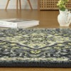 Washable Vintage Area Rug 8x10 Boho Chic Medallion Distressed Design Non-Shedding Easy Care Ideal for Living Room Bedroom Kitchen Office - 3 of 4