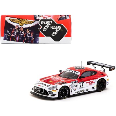 Mercedes-AMG GT3 #77 Craft-Bamboo Racing Winner Indianapolis 8 Hours  (2022) Hobby64 1/64 Diecast Model Car by Tarmac Works