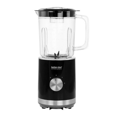 Better Chef 10 Speed 350 Watt Glass Jar Blender In Black : Target