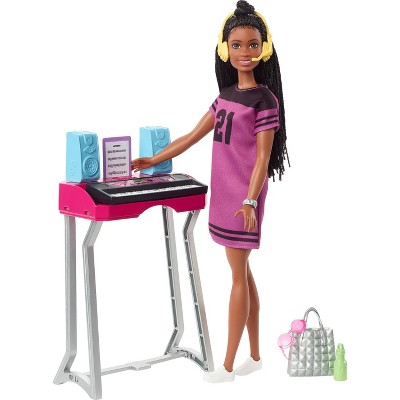 Barbie: Big City, Big Dreams Barbie "Brooklyn" Roberts Doll  & Music Studio Playset