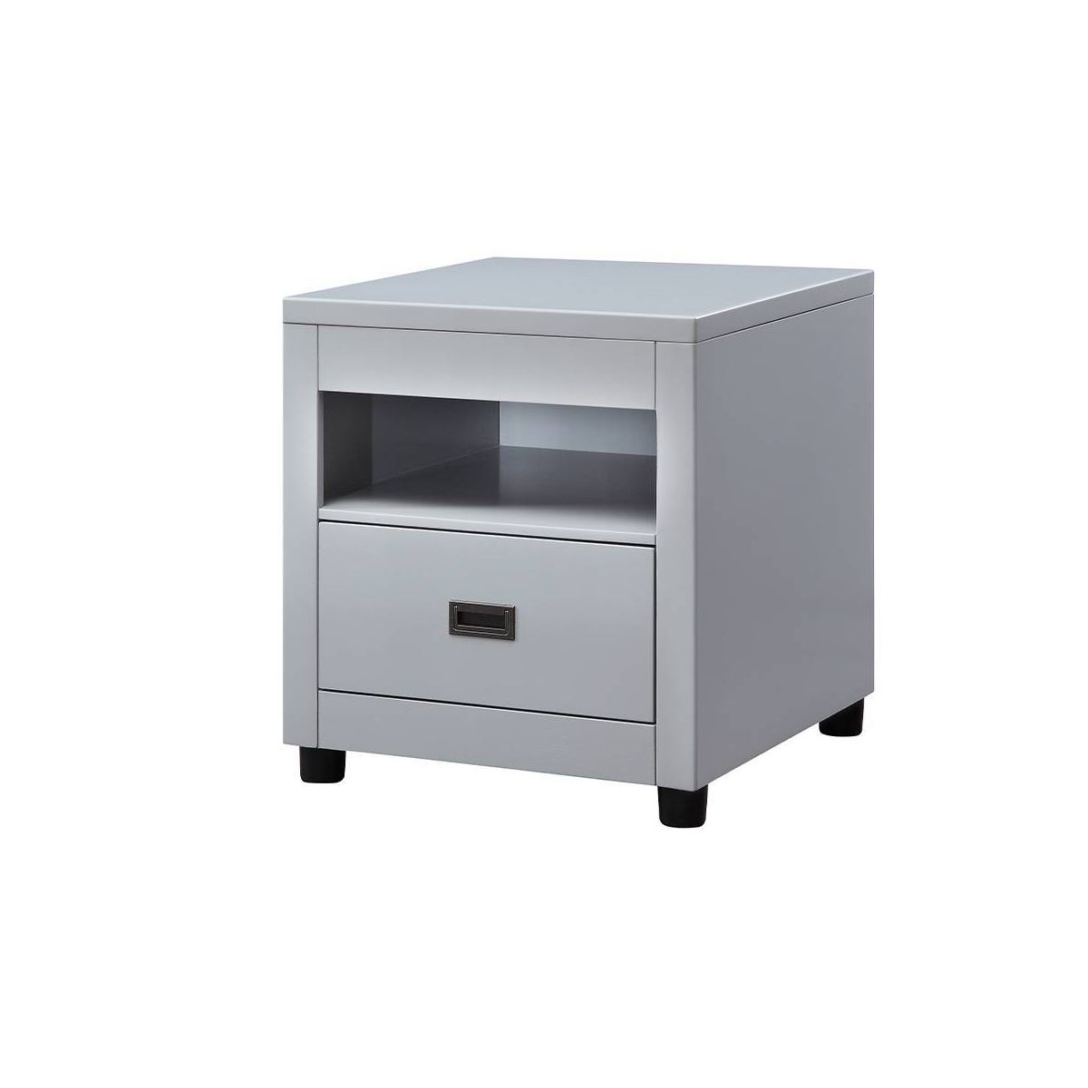 Acme Furniture Eleanor Accent Table Dove Gray Finish - thumbnail 7