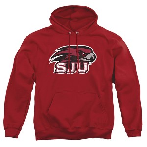 Saint Joseph's University Official Distressed Primary Adult Pull-Over Hoodie - 1 of 4