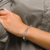Chisel Stainless Steel Polished Infinity Symbol Adjustable Bracelet Up to 9.5" - 3 of 3