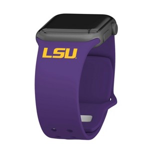 NCAA LSU Tigers Purple Apple Watch Band - 1 of 4