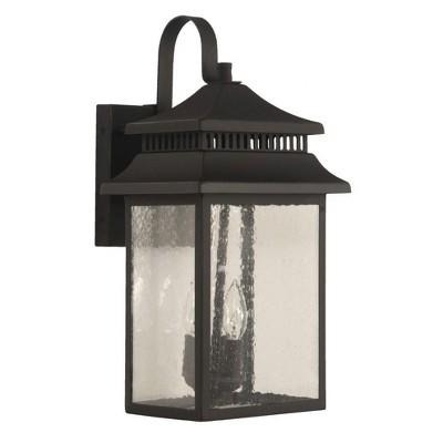 Craftmade Lighting Crossbend 3 - Light Wall Light in  Dark Bronze Gilded
