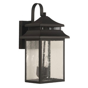 Craftmade Lighting Crossbend 3 - Light Wall Light in  Dark Bronze Gilded - 1 of 1