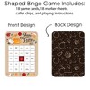 Big Dot of Happiness Rosh Hashanah - Bingo Cards and Markers - New Year Bingo Game - Set of 18 - 3 of 4