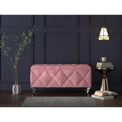 Home Design Bodhi Upholstered Flip top Storage Bench