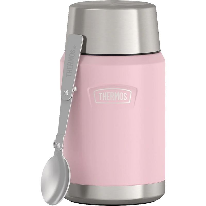 Thermos 24 oz. Icon Vacuum Insulated Stainless Steel Food Jar w/ Spoon, 1 of 3