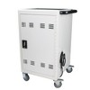 31+4 Devices Mobile Charging Cart Locking Charging Station Storage Cabinet for Tablets Chromebooks Laptops Computer Antique White - 3 of 4