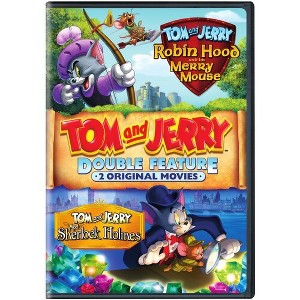 Tom and Jerry: Robin Hood and His Merry Mouse / Meet Sherlock Holmes (DVD) - 1 of 1