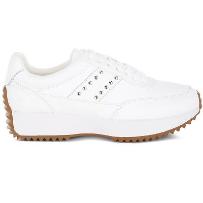 Женские кроссовки Rag & Co Womens Athion Studded Real Leather Sneakers 5 — фото 2