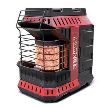 Mr. Heater 11,000 BTU Wind Resisting Buddy FLEX Liquid Propane Portable Radiant Space Heater for Fishing, Camping, and Outdoors with Overheat Safety