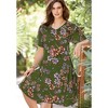 Woman Within Plus Size Short Crinkle Dress - 4 of 4