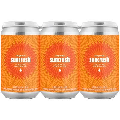 Suncrush Tangerine Sparkling Ale Beer - 6pk/12 fl oz Cans