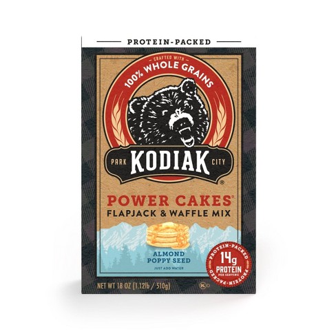 Kodiak Protein-Packed Flapjack & Waffle Mix Almond Poppyseed - 18oz - image 1 of 4
