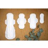 L . Organic Cotton Topsheet Ultra Thin Super Absorbency Pads - image 4 of 4