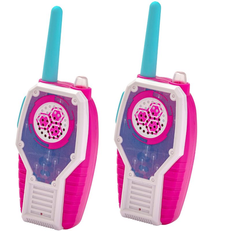eKids Walkie Talkies for Kids, Indoor and Outdoor Toys for Girls - Pink (eK-210P.5Xv23), 3 of 6