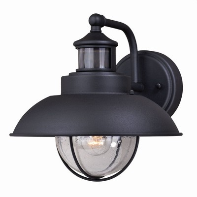 Vaxcel Harwich 1 - Light Wall Light in  Textured Black