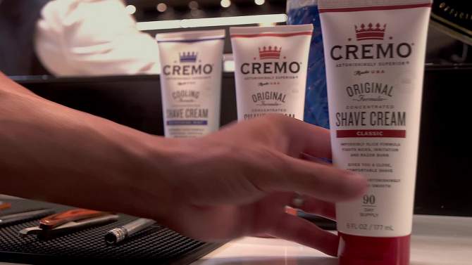 Cremo Silver Water and Birch Shave Cream - 6oz, 2 of 9, play video
