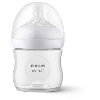 Philips Avent Natural Baby Bottle with Natural Response Nipple - Clear - 4oz