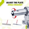 Bull Float Kit, Concrete Float 48" Al-Mg Alloy Concrete Trowel Tool with Adjustable Bull Concrete Kit, Bull Float with 4 Float Handle - 3 of 4
