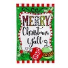 Merry Christmas Y'all House Applique Flag - 2 of 2