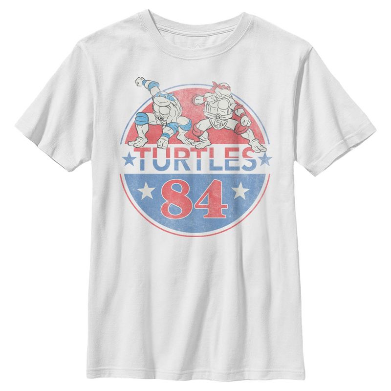 Boy's Teenage Mutant Ninja Turtles Vintage Turtles 84 T-Shirt, 1 of 5