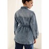 ellos Belted Denim Jacket - 3 of 4