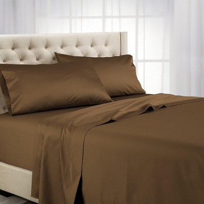 Egyptian Linens Flex King (Split Top) Sheets 1000 Thread Count 100% Cotton Solid Sheet Sets