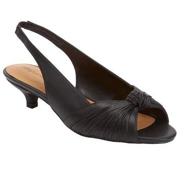 Comfortview Wide Width Katelyn Slingback Low Heel Women's Dress Shoes