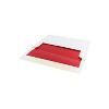 JAM Paper A6 Foil Lined Invitation Envelopes 4.75 x 6.5 White with Red Foil 25/Pack (3243655) - 4 of 4