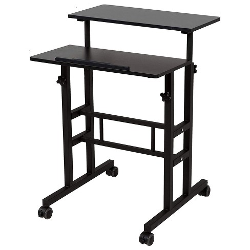 Standing desk store 2 tier