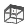 Livex Lighting Nyack 2 - Light Flush Mount in  Scandinavian Gray - 2 of 4