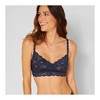 Cosabella Women's Never Say Never Sweetie Bralette in Blue, Size X Large - 2 of 4