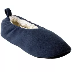 KingSize Men's Wide Width Sherpa lined sock slipper