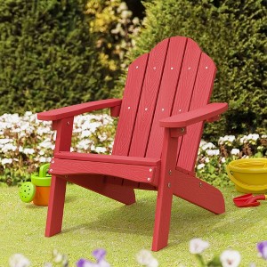 Arceso Kids HDPS Adirondack Chair, WeatherResistant, Low Maintenance, Easy to Assemble,for Fire Pit, Balcony, Backyard - 1 of 4