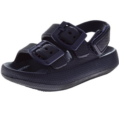 Josmo Boys' and Girls' Buckle Eva Sandals. (Toddler/Little Kids)