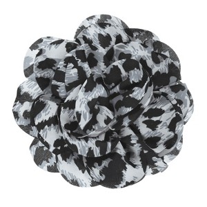 Unique Bargains Handmade Dainty Satin Fabric Big Peony Rose Flower Brooches Hair Clips 1 Pc - 1 of 4
