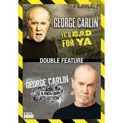 George Carlin: It's Bad for Ya / Life is Worth Losing (DVD)(2013)