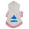 The Worthy Dog Shark Dog Sweatshirt Hoodie - 2 of 4